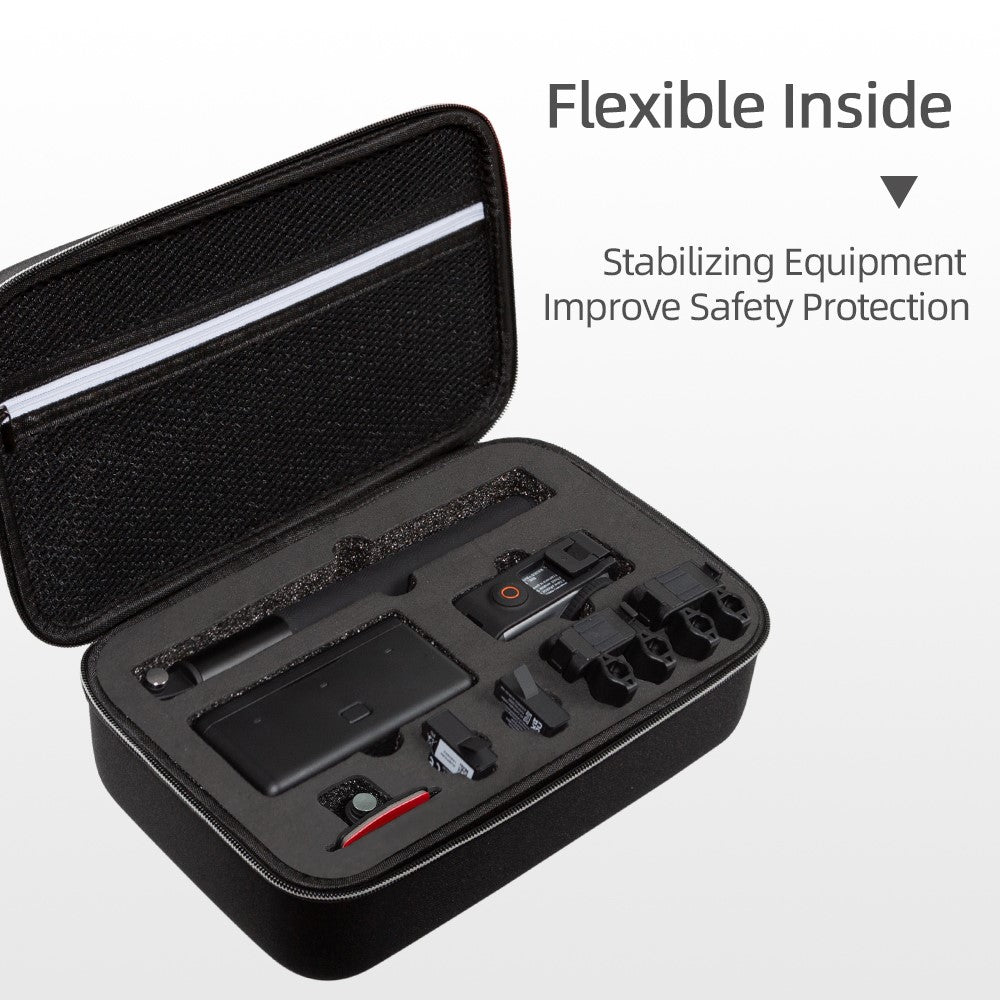 Storage Bag for DJI Osmo Action 3 / Action 4 / Action 5 Pro Portable Camera Accessories Protection Box Carrying Case