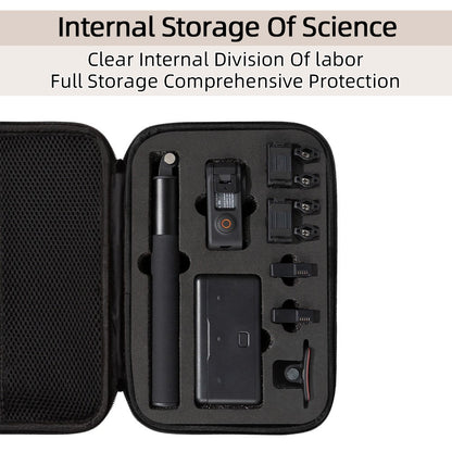 Storage Bag for DJI Osmo Action 3 / Action 4 / Action 5 Pro Portable Camera Accessories Protection Box Carrying Case