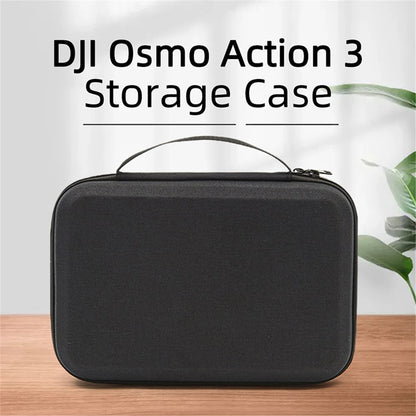 Storage Bag for DJI Osmo Action 3 / Action 4 / Action 5 Pro Portable Camera Accessories Protection Box Carrying Case