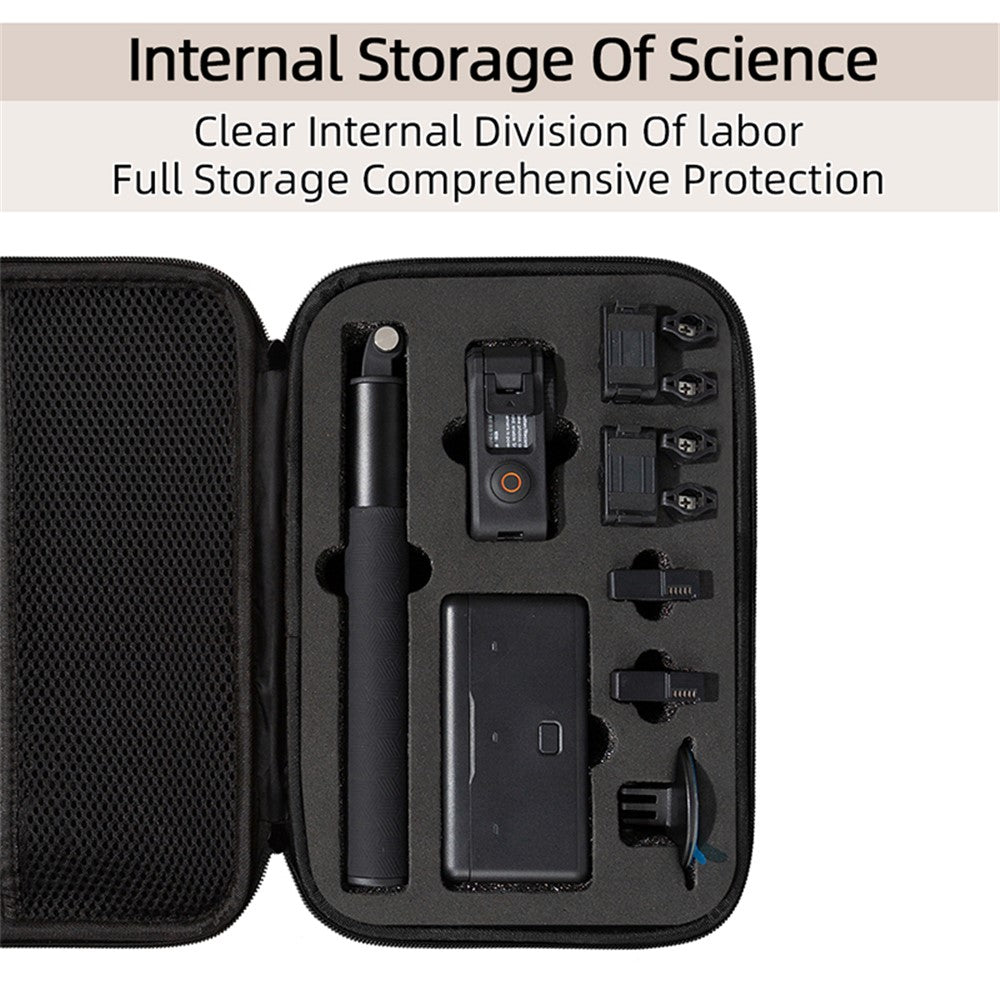 Storage Bag for DJI Osmo Action 3 / Action 4 / Action 5 Pro Portable Camera Accessories Protection Box Carrying Case