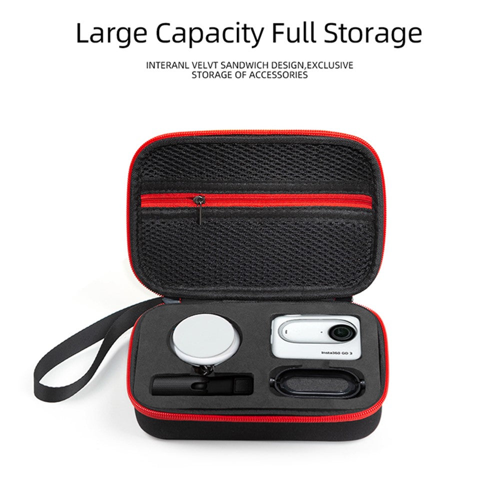 Carrying Case for Insta360 Go 3 / Go 3S Storage Bag Ant Cloth+EVA Mini Protective Case