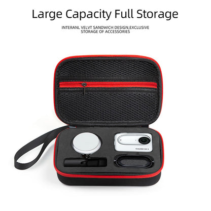 Carrying Case for Insta360 Go 3 / Go 3S Storage Bag Ant Cloth+EVA Mini Protective Case