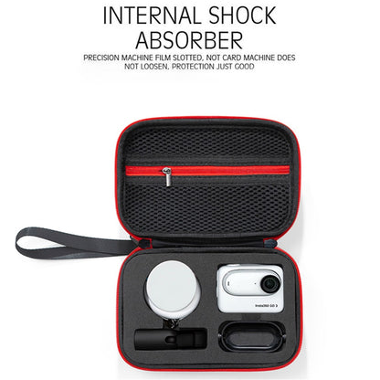 Carrying Case for Insta360 Go 3 / Go 3S Storage Bag Ant Cloth+EVA Mini Protective Case