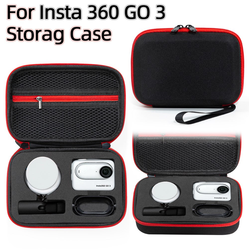 Carrying Case for Insta360 Go 3 / Go 3S Storage Bag Ant Cloth+EVA Mini Protective Case