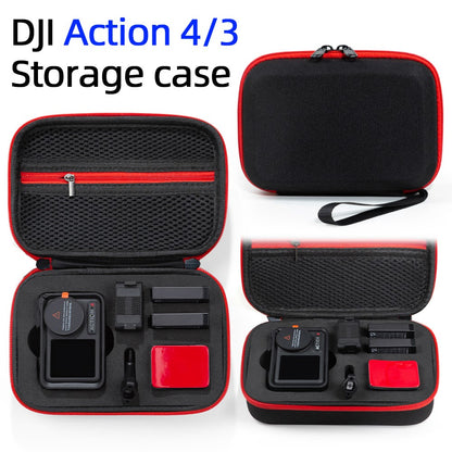 For DJI Action 5 Pro / 4 / 3 Sports Camera Portable EVA Storage Bag Shockproof Carrying Case