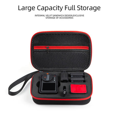 For DJI Action 5 Pro / 4 / 3 Sports Camera Portable EVA Storage Bag Shockproof Carrying Case