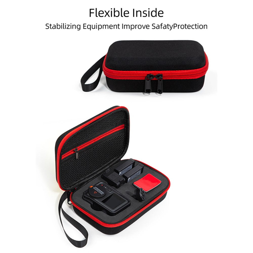 For DJI Action 5 Pro / 4 / 3 Sports Camera Portable EVA Storage Bag Shockproof Carrying Case