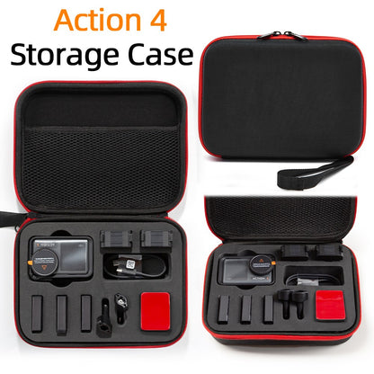 For DJI Action 5 Pro / 4 / 3 Portable Sports Camera Storage Bag Shockproof EVA Carrying Case