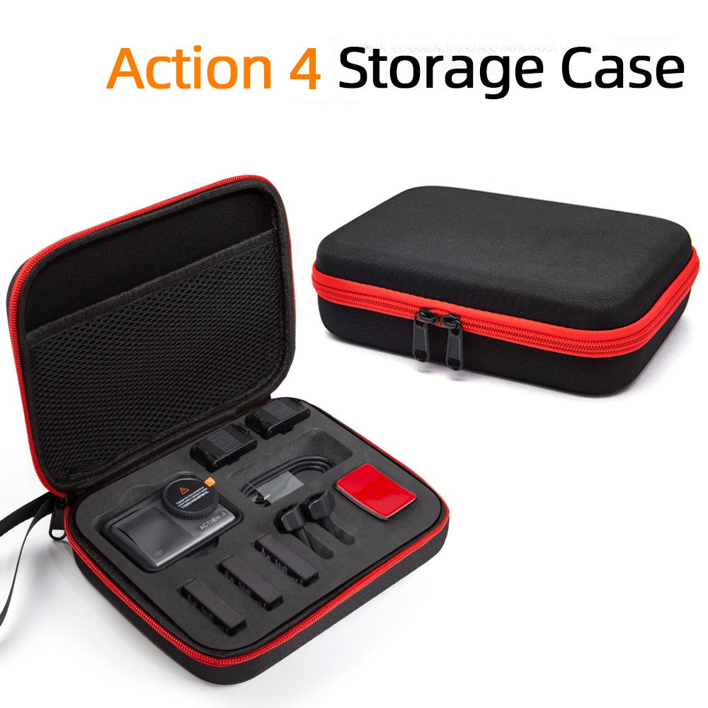 For DJI Action 5 Pro / 4 / 3 Portable Sports Camera Storage Bag Shockproof EVA Carrying Case