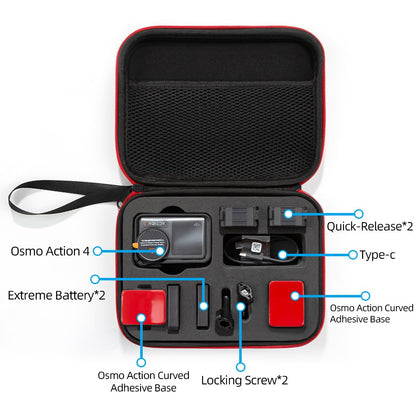For DJI Action 5 Pro / 4 / 3 Portable Sports Camera Storage Bag Shockproof EVA Carrying Case