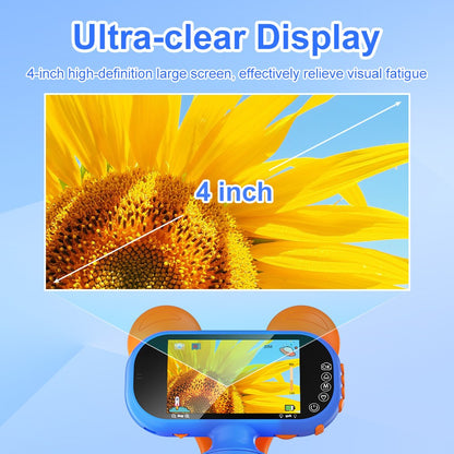 AD-LM01 Children Microscope 4 inch 50-1000X Magnification USB Magnifier Kids Camera with Adjustable LED Light