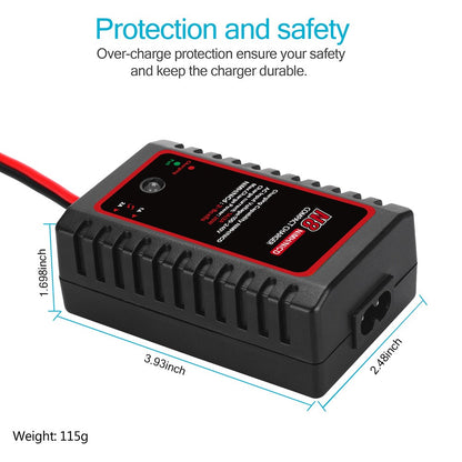 N8 NiMH / NiCd Battery Charger RC Battery Charger Model Aircraft Charger with Mini Tamiya Connector for RC Hobbies Charging