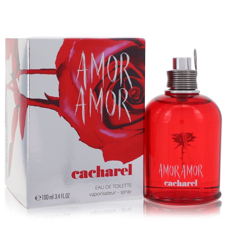 Amor Amor Eau De Toilette Spray by Cacharel 100 ml