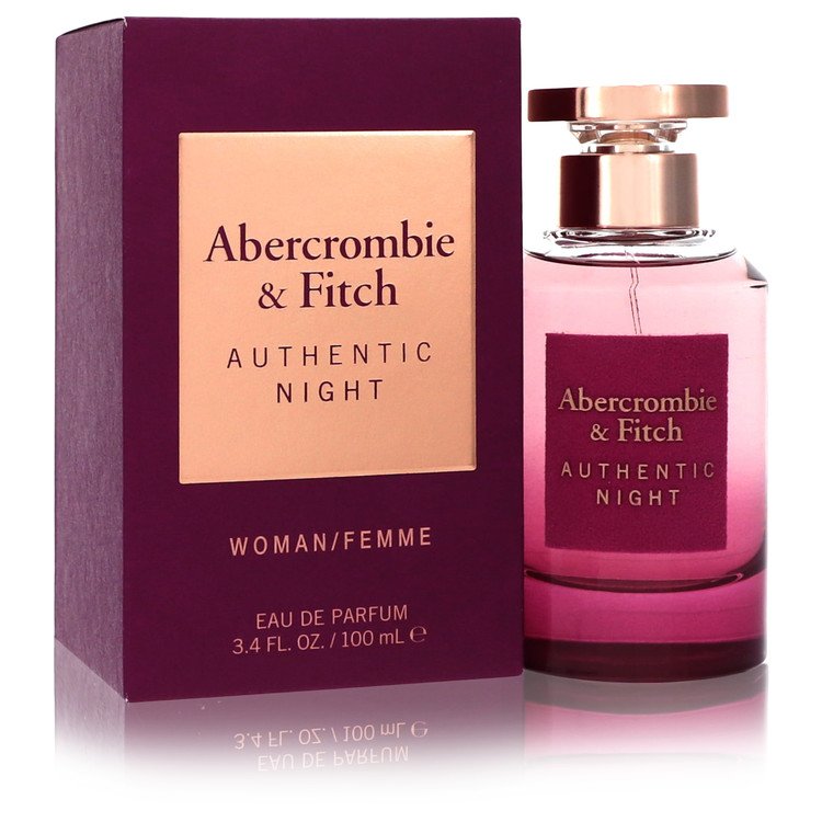 Abercrombie & Fitch Authentic Night Eau De Parfum Spray by Abercrombie & Fitch 100 ml