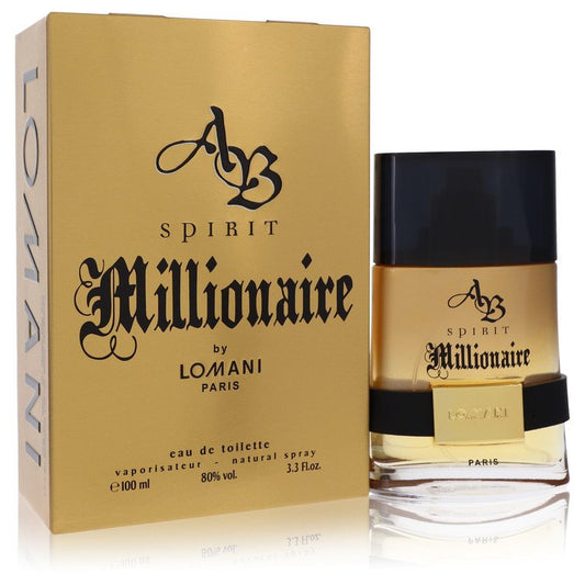 Spirit Millionaire Eau De Toilette Spray by Lomani 100 ml