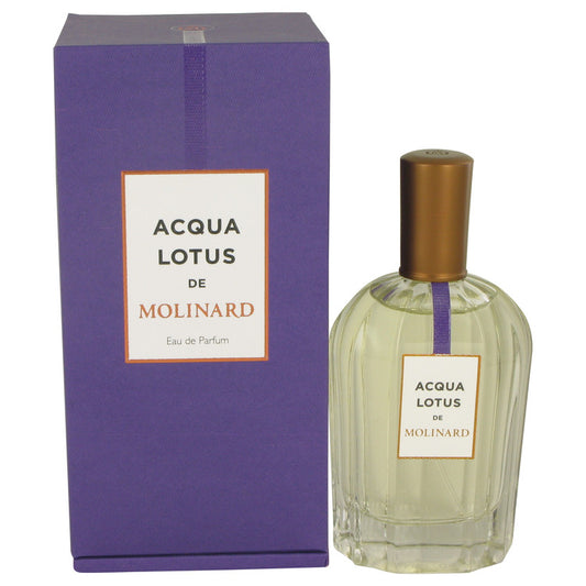 Molinard Acqua Lotus Eau De Parfum Spray (Unisex) by Molinard 90 ml