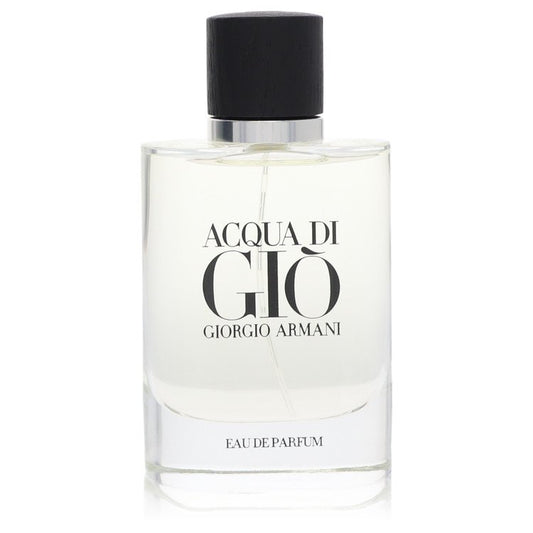 Acqua Di Gio Eau De Parfum Refillable Spray (Unboxed) by Giorgio Armani 75 ml