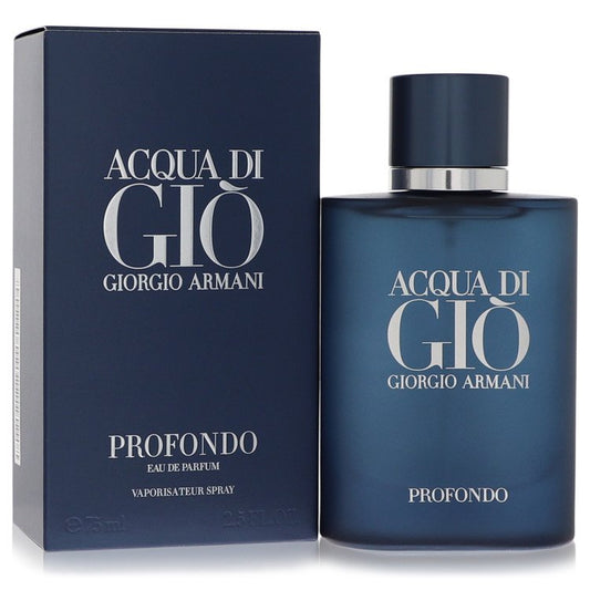 Acqua Di Gio Profondo Eau De Parfum Spray by Giorgio Armani 75 ml