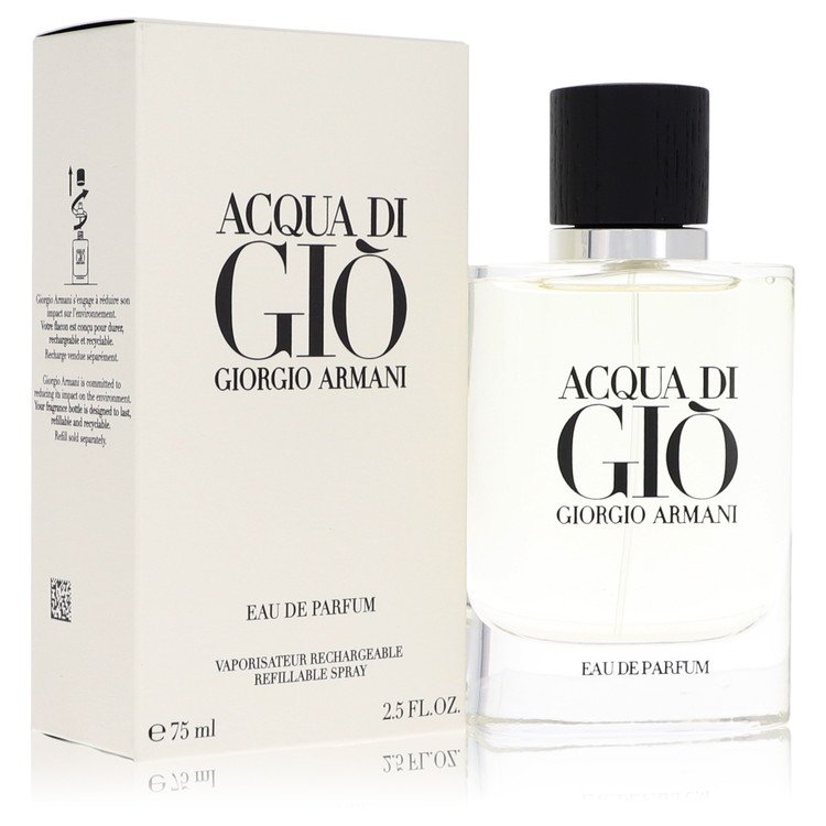 Acqua Di Gio Eau De Parfum Refillable Spray by Giorgio Armani 75 ml