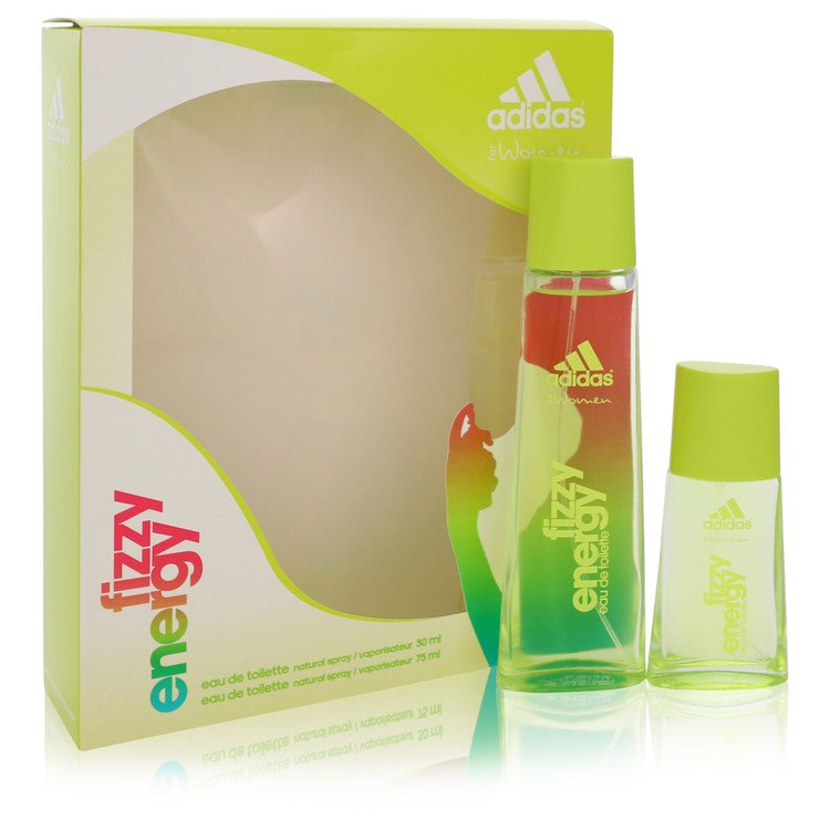 Adidas Fizzy Energy Gift Set - 2.5 oz Eau De Toilette Spray + 1 oz Eau De Toilette Spray by Adidas --