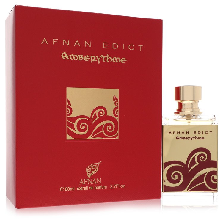 Afnan Edict Amberythme Extrait De Parfum Spray (Unisex) by Afnan 80 ml