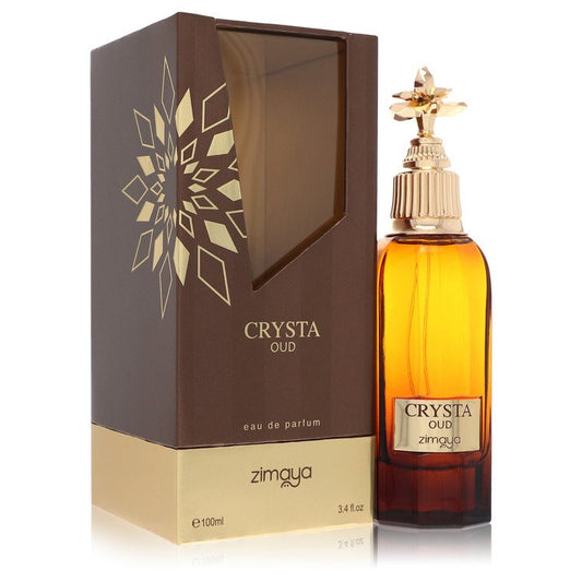 Afnan Zimaya Crysta Oud Eau De Parfum Spray (Unisex) by Afnan 100 ml