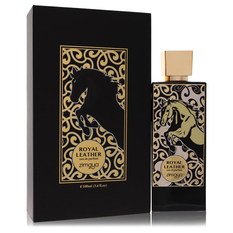 Afnan Zimaya Royal Leather Eau De Parfum Spray (Unisex) by Afnan 100 ml