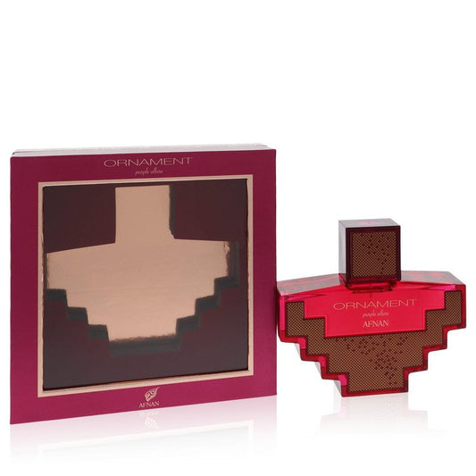 Afnan Ornament Purple Allure Eau De Parfum Spray by Afnan 100 ml