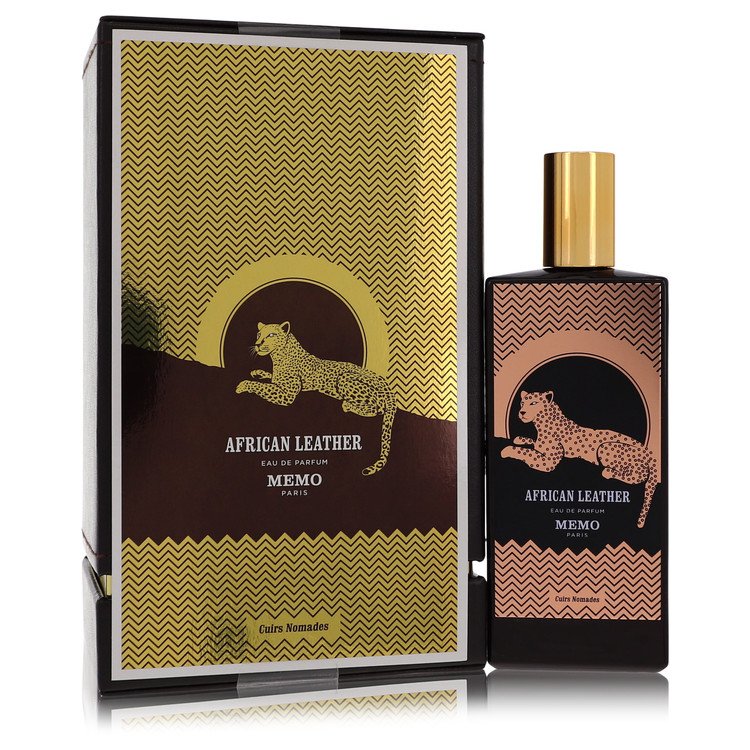 African Leather Eau De Parfum Spray (Unisex) by Memo 75 ml