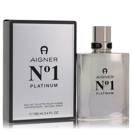 Aigner No. 1 Platinum Eau De Toilette Spray by Etienne Aigner 100 ml