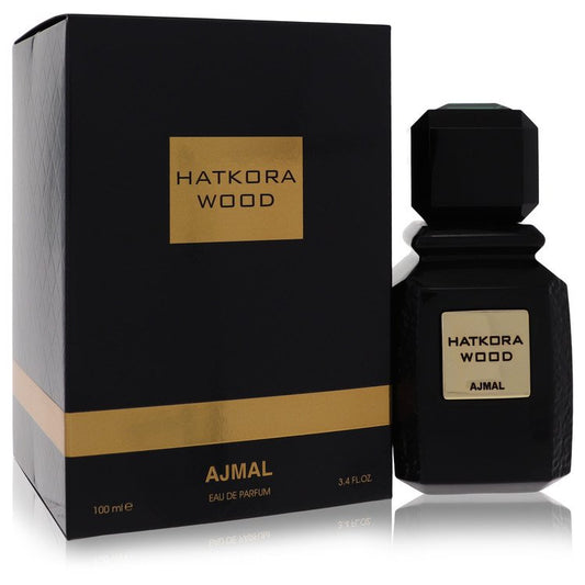 Hatkora Wood Eau De Parfum Spray (Unisex) by Ajmal 100 ml