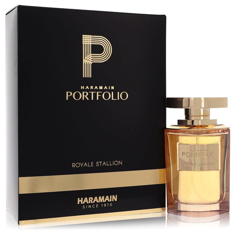 Al Haramain Portfolio Royale Stallion Eau De Parfum Spray by Al Haramain 75 ml