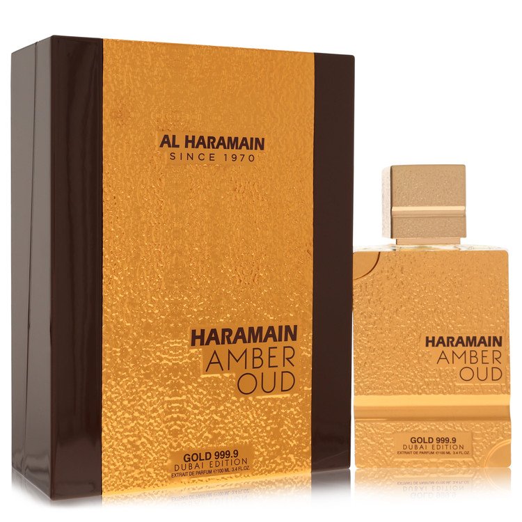 Al Haramain Amber Oud Gold 999.9 Dubai Edition Extrait De Parfum Spray by Al Haramain 100 ml