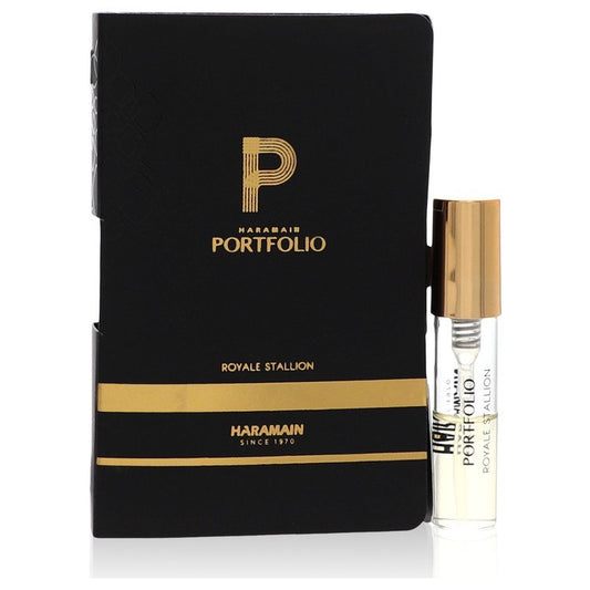 Al Haramain Portfolio Royale Stallion Vial (sample) by Al Haramain 1 ml