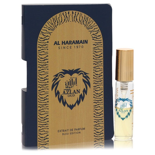 Al Haramain Azlan Oud Bleu Vial (sample) by Al Haramain 2 ml