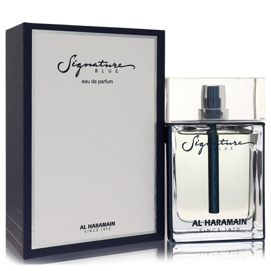 Al Haramain Signature Blue Eau De Parfum Spray by Al Haramain 100 ml