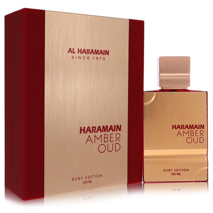 Al Haramain Amber Oud Ruby Eau De Parfum Spray (Unisex) by Al Haramain 120 ml