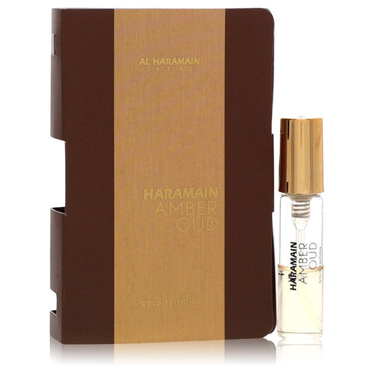 Al Haramain Amber Oud Gold Edition Vial (sample) by Al Haramain 15 ml