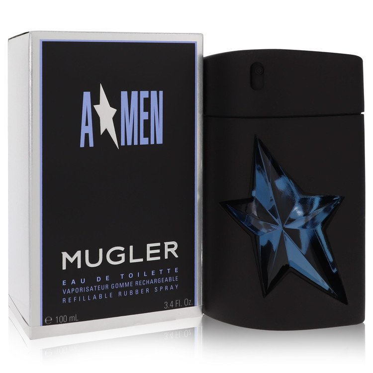 Angel Eau De Toilette Spray Refillable (Rubber) by Thierry Mugler 100 ml