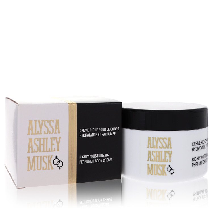Alyssa Ashley Musk Body Cream by Houbigant 251 ml