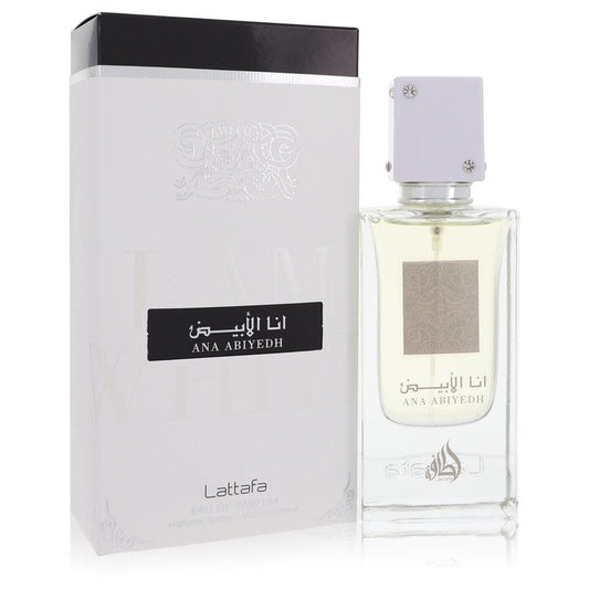 Ana Abiyedh I Am White Eau De Parfum Spray (Unisex) by Lattafa 60 ml