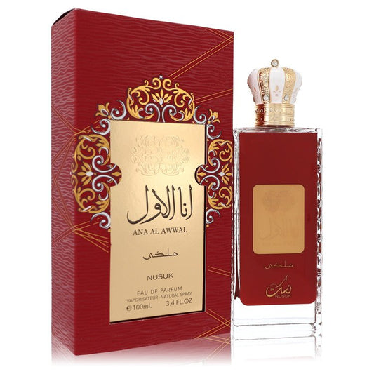 Ana Al Awwal Rouge Eau De Parfum Spray by Nusuk 100 ml