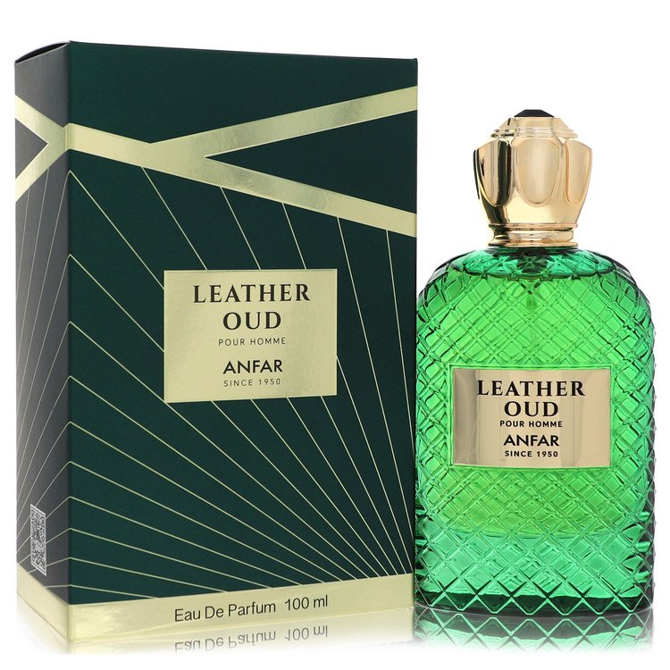 Anfar Leather Oud Eau De Parfum Spray by Anfar 100 ml