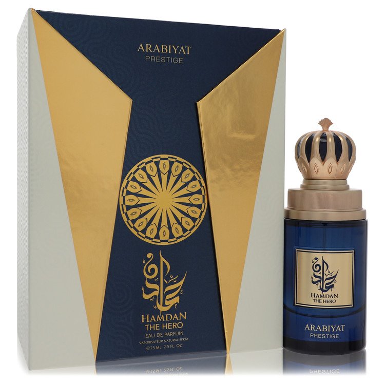 Arabiyat Prestige Hamdan The Hero Eau De Parfum Spray (Unisex) by Arabiyat Prestige 75 ml