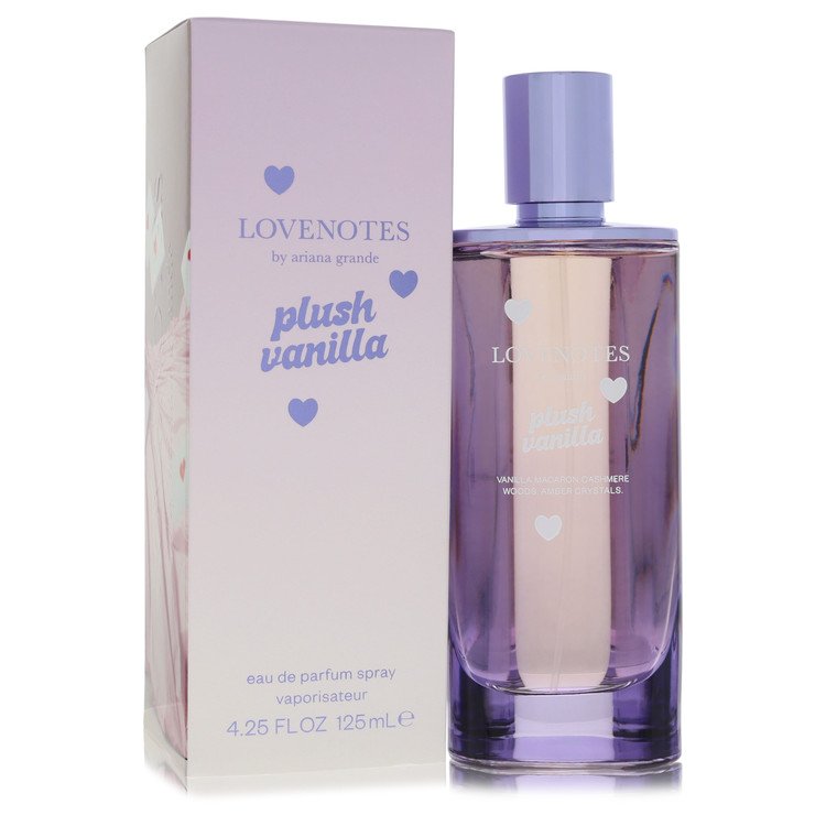 Ariana Grande Lovenotes Plush Vanilla Eau De Parfum Spray by Ariana Grande 125 ml