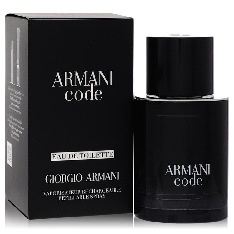 Armani Code Eau De Toilette Spray Refillable by Giorgio Armani 50 ml