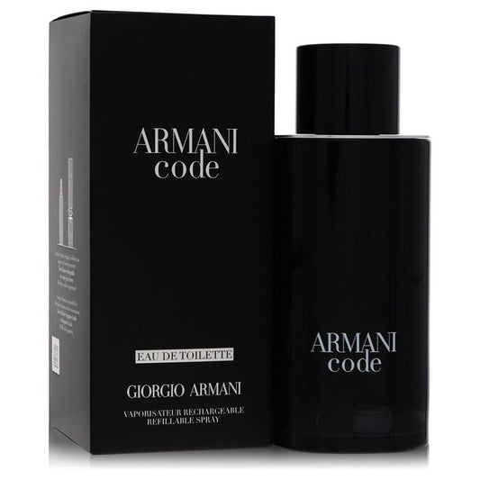 Armani Code Eau De Toilette Spray Refillable by Giorgio Armani 125 ml