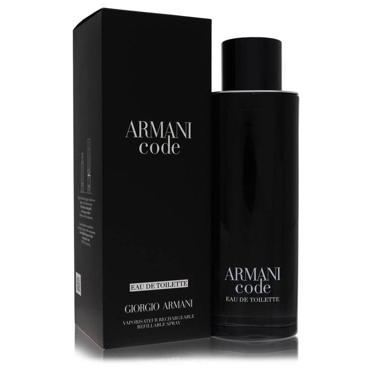Armani Code Eau De Toilette Spray Refillable by Giorgio Armani 200 ml