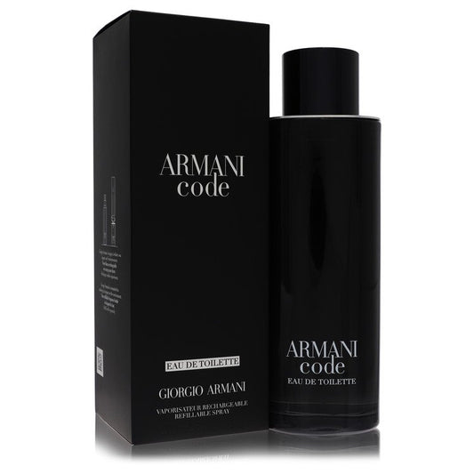Armani Code Eau De Toilette Spray Refillable by Giorgio Armani 200 ml
