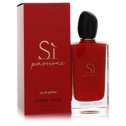 Armani Si Passione Eau De Parfum Spray by Giorgio Armani 151 ml